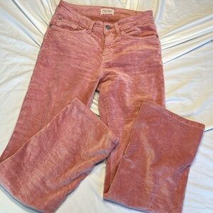 Pilco pant size 26 Anthropology yaya Corduroy Pants EUC boho
